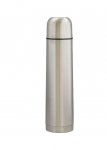 Garrafa térmica em alumínio, capacidade para 1000 ml.